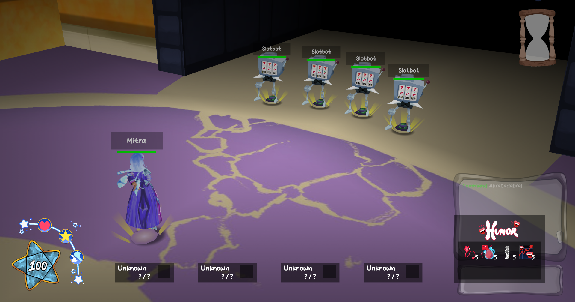 Combat system - placeholder for turn-based combat development